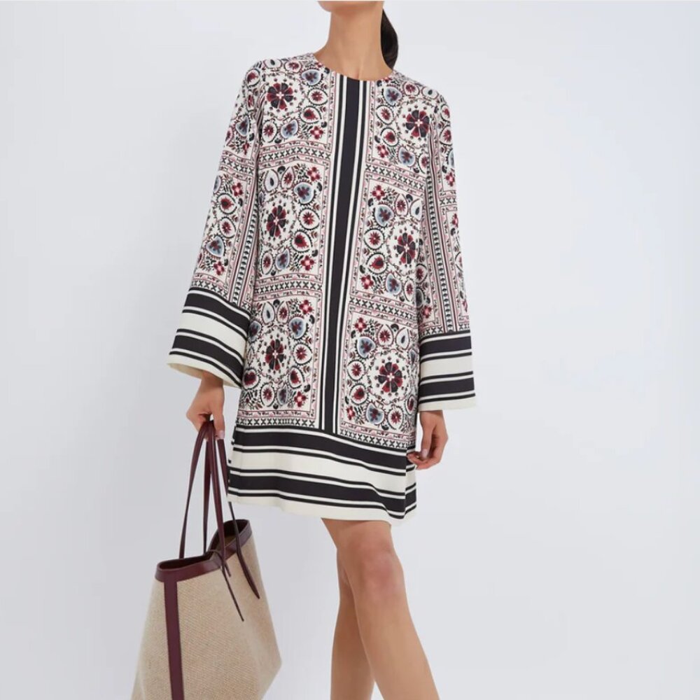 Tuckernuck Patchwork Floral Mini Jamie Dress - Size XXL